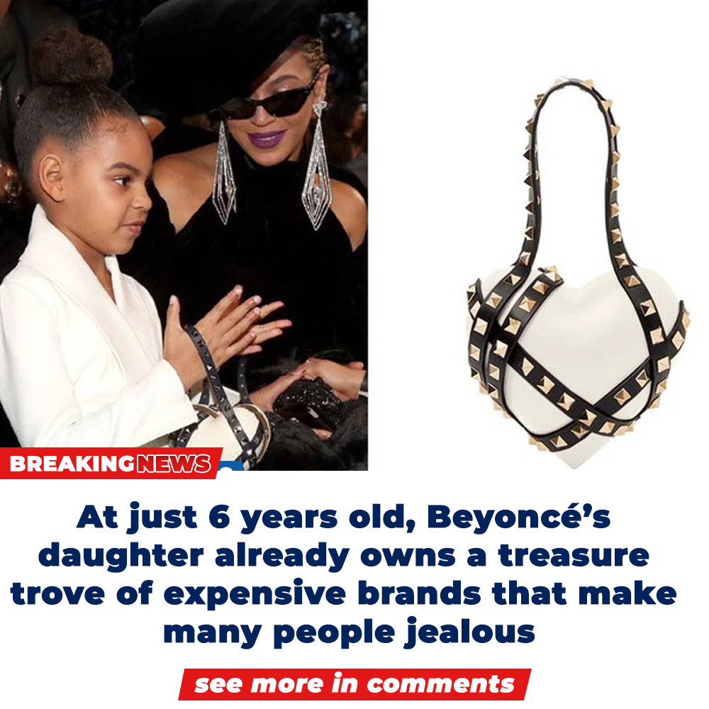 At just 6 years old, Beyoncé’s daughter already owns a treasure trove ...